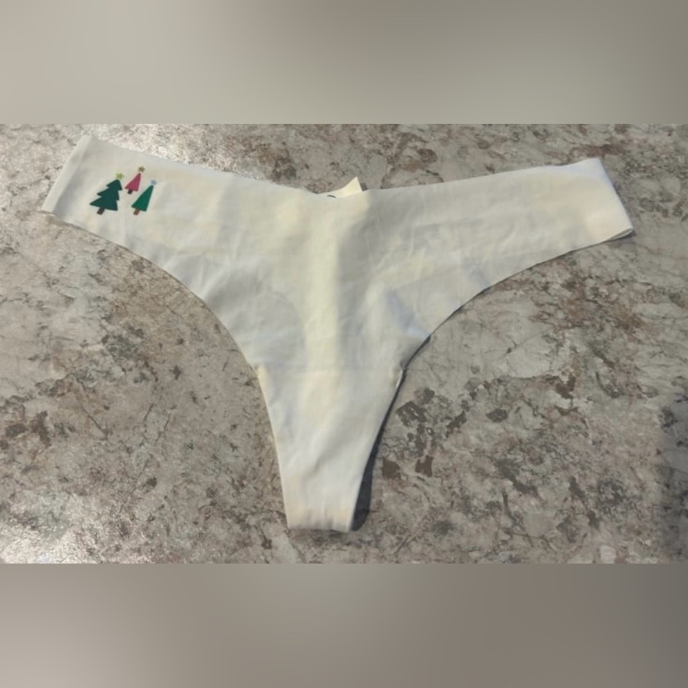 Aerie Christmas Holiday Panty Large NWT Christmas Tree